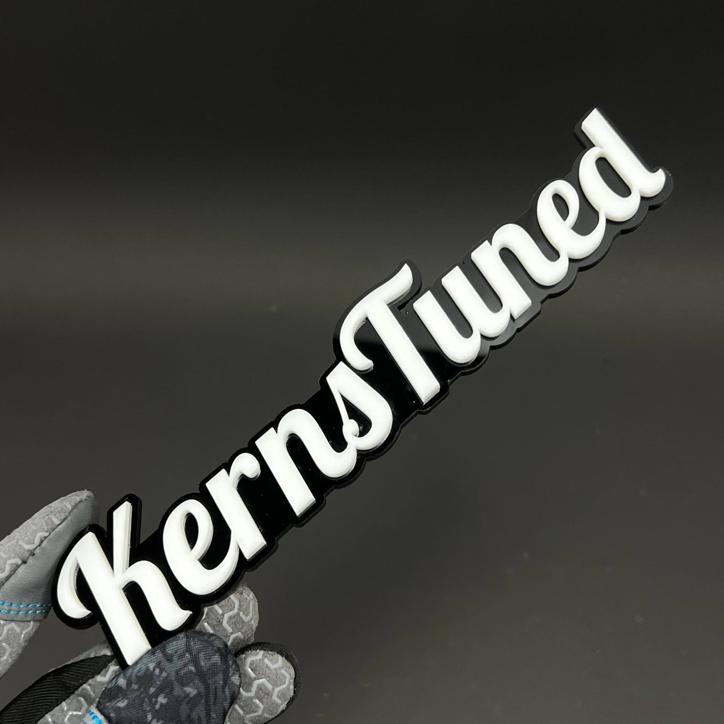 1PC KernsTuned 3D Acrylic Badge - Car Truck Emblem Fender Tailgate Trunk Sticker