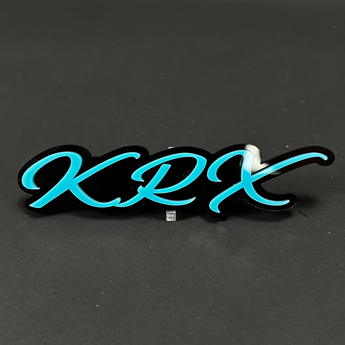 1PC KRX 3D Acrylic Badge - Car Truck Emblem Fender Tailgate Trunk Sticker