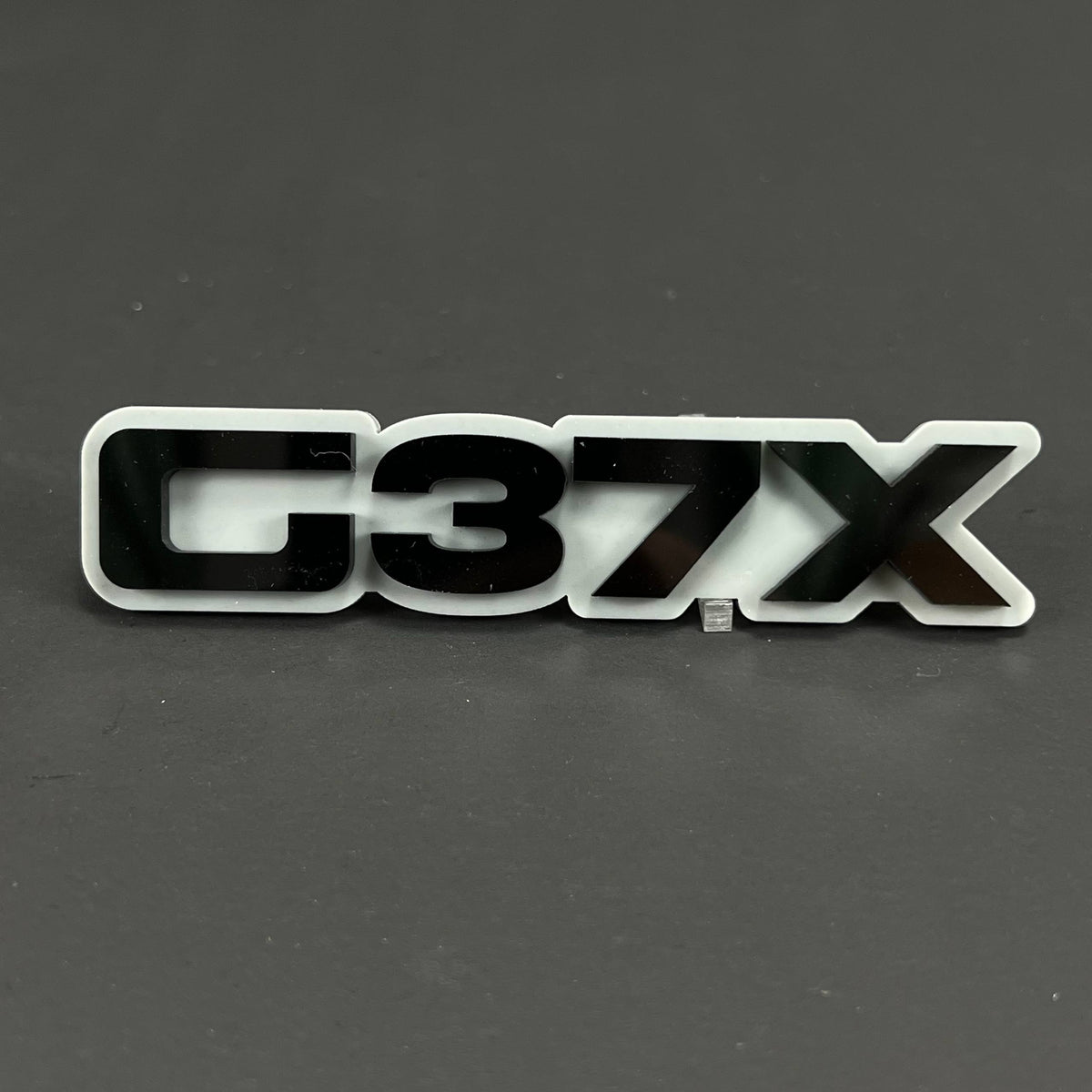 1PC G37X 3D Acrylic Badge - Car Truck Emblem Fender Tailgate Trunk Sticker