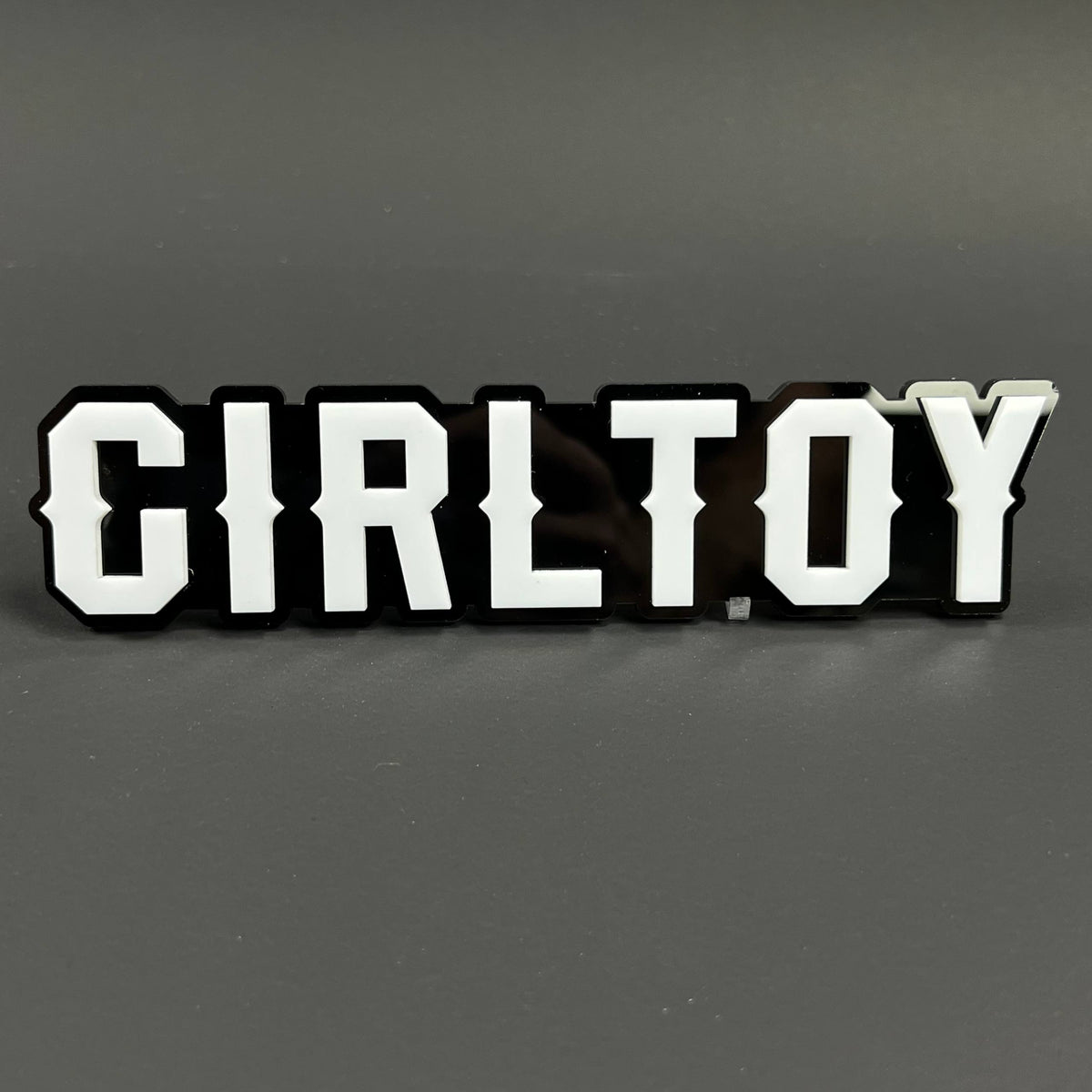 GirlToy 3D Acrylic Badge - Car Truck Emblem Fender Tailgate Trunk Sticker