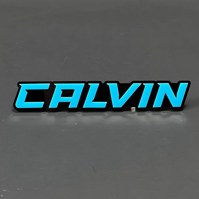 1PC CALVIN 3D Acrylic Badge - Car Truck Emblem Fender Tailgate Trunk Sticker