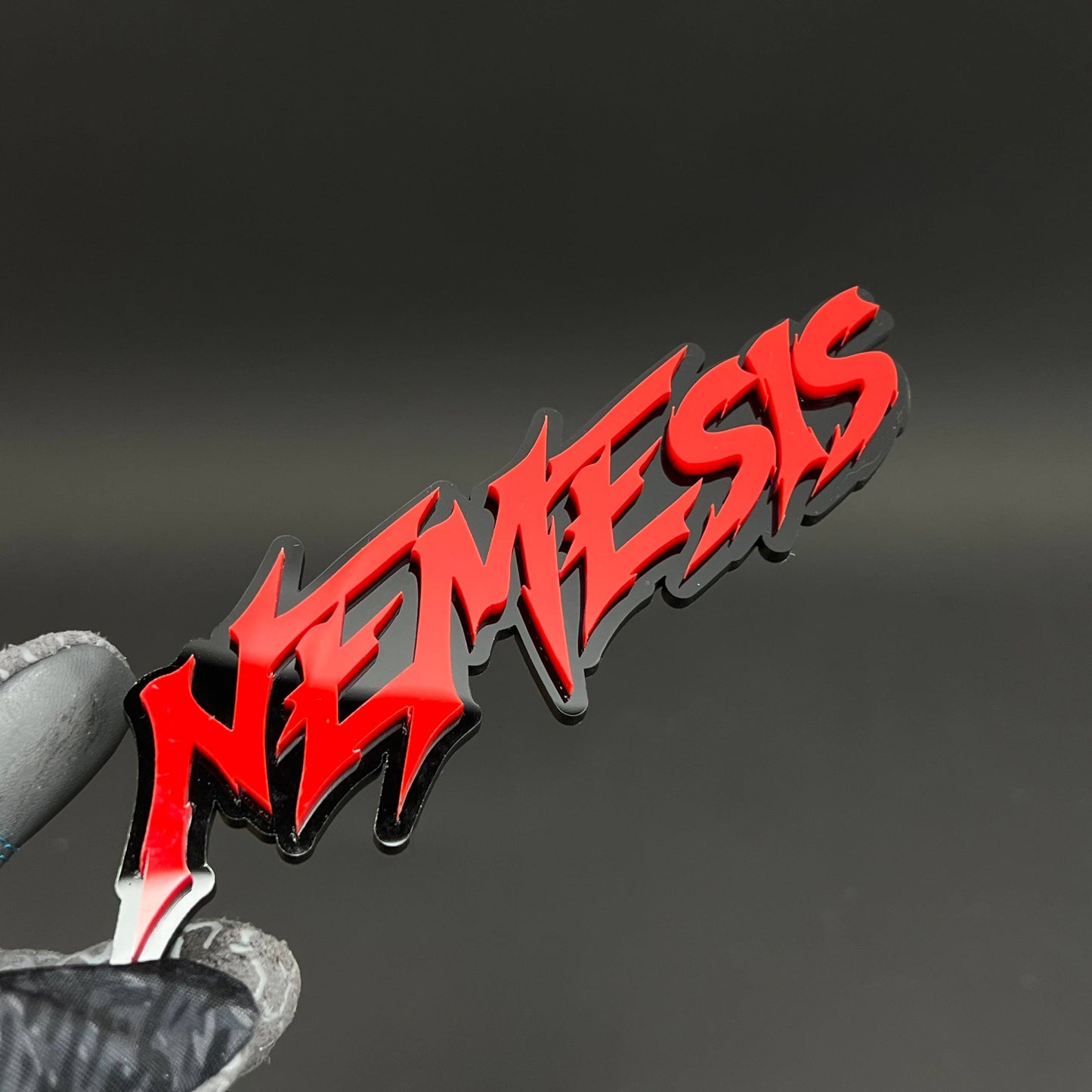 1PC NEMESIS 3D Acrylic Badge - Car Truck Emblem Fender Tailgate Trunk Sticker