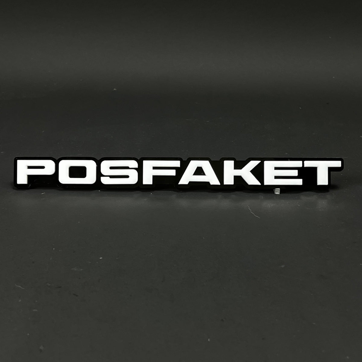 1PC POSFAKET 3D Acrylic Badge - Car Truck Emblem Fender Tailgate Trunk Sticker