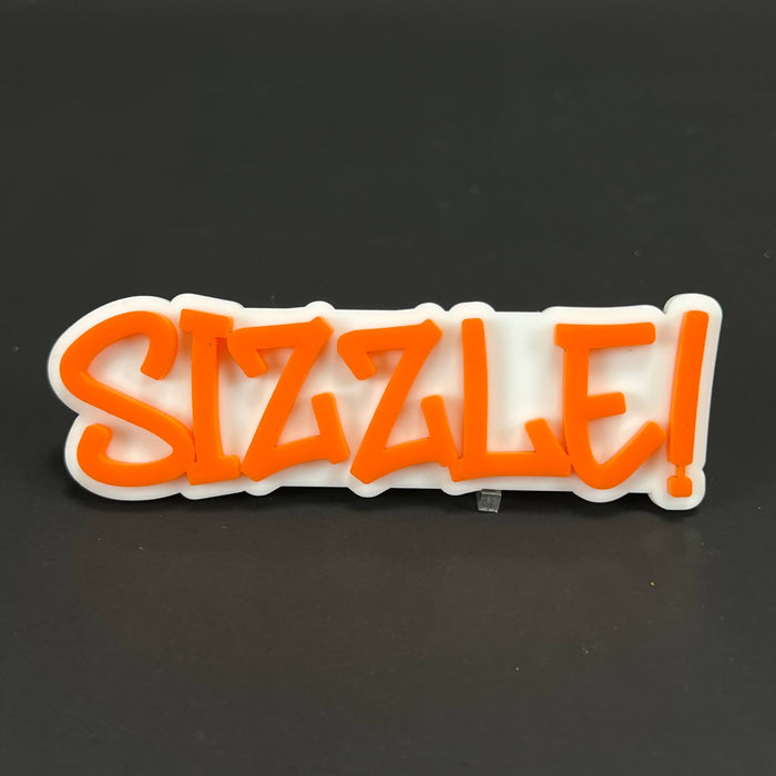 1PC SIZZLE! 3D Acrylic Badge - Car Truck Emblem Fender Tailgate Trunk Sticker