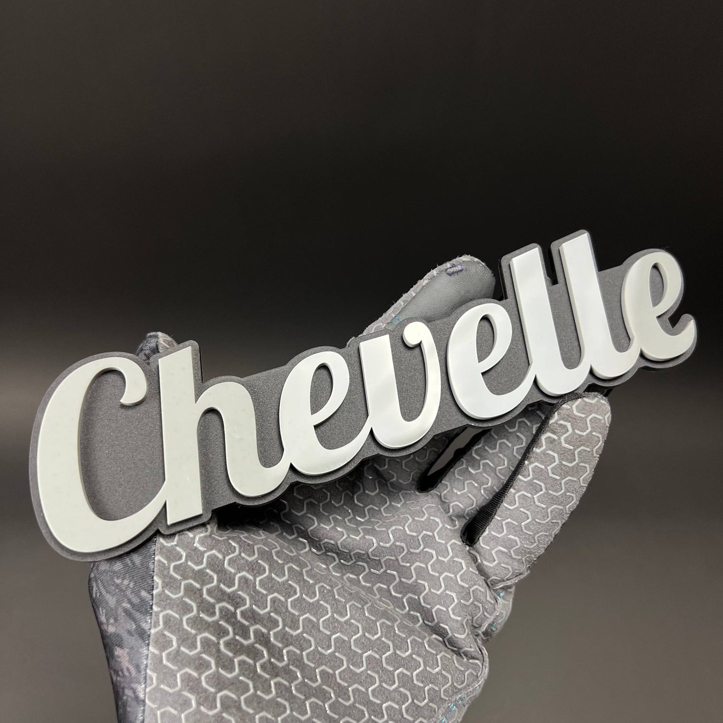 1PC Chevelle 3D Acrylic Badge - Car Truck Emblem Fender Tailgate Trunk Sticker