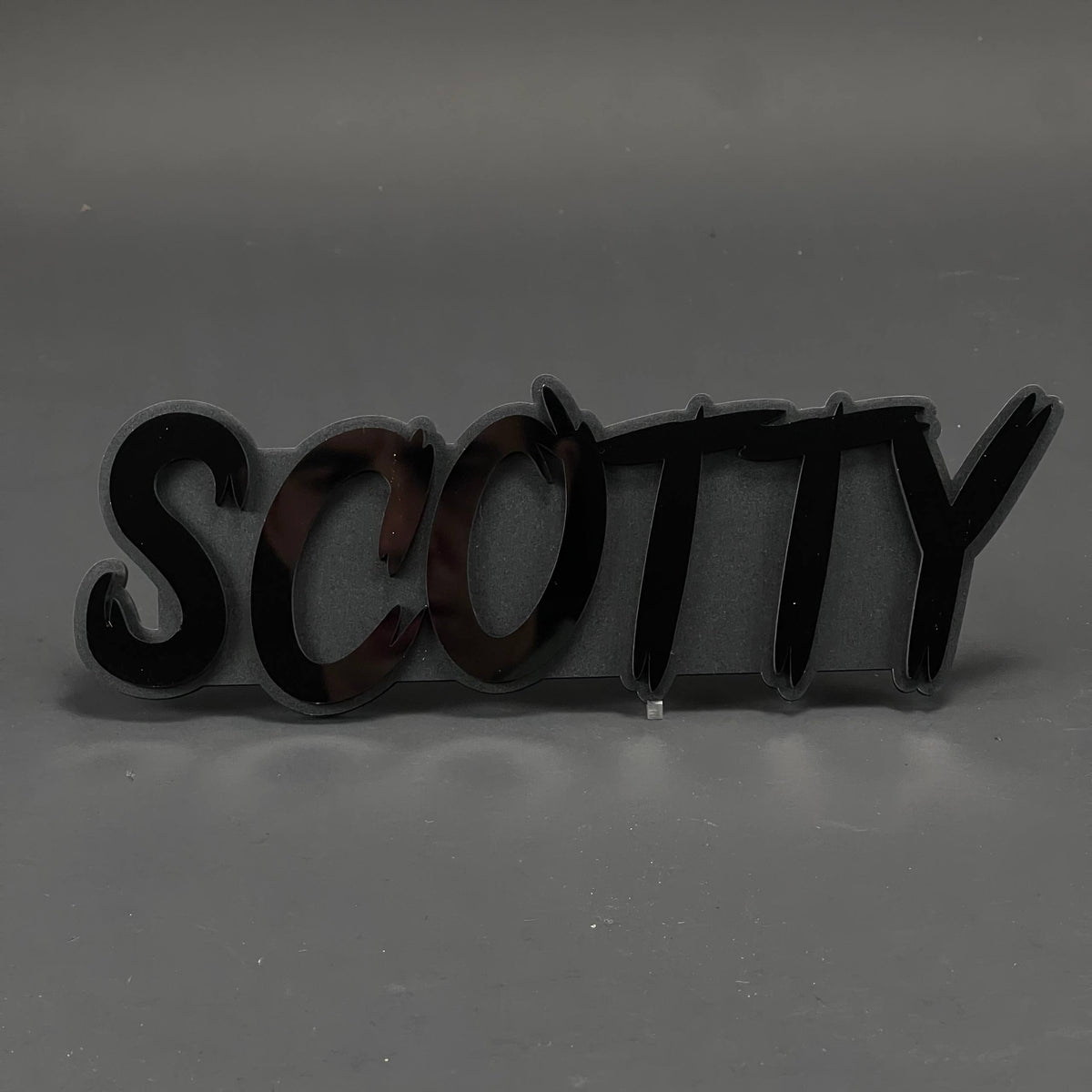 1PC SCOTTY 3D Acrylic Badge - Car Truck Emblem Fender Tailgate Trunk Sticker