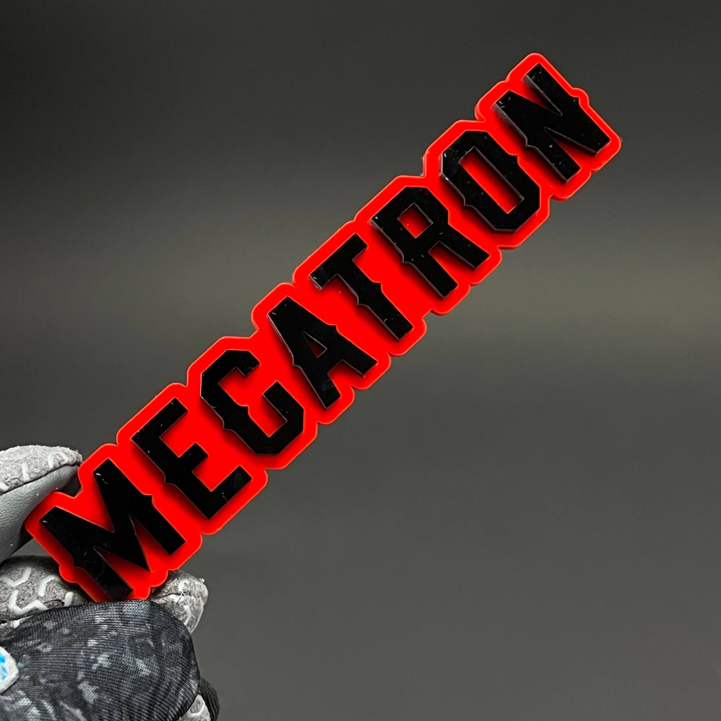 1PC MEGATRON 3D Acrylic Badge - Car Truck Emblem Fender Tailgate Trunk Sticker