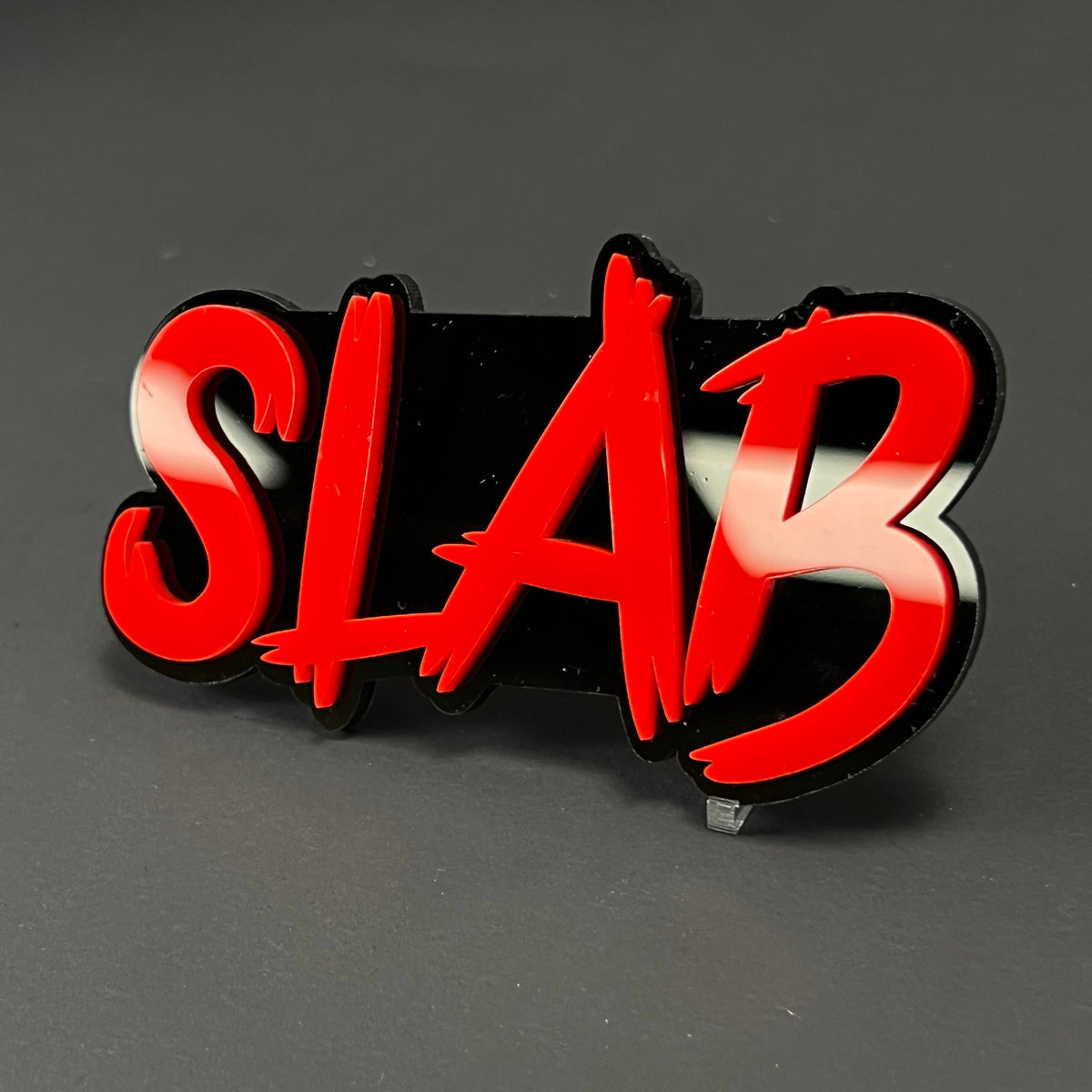 1PC SLAB 3D Acrylic Badge - Car Truck Emblem Fender Tailgate Trunk Sticker