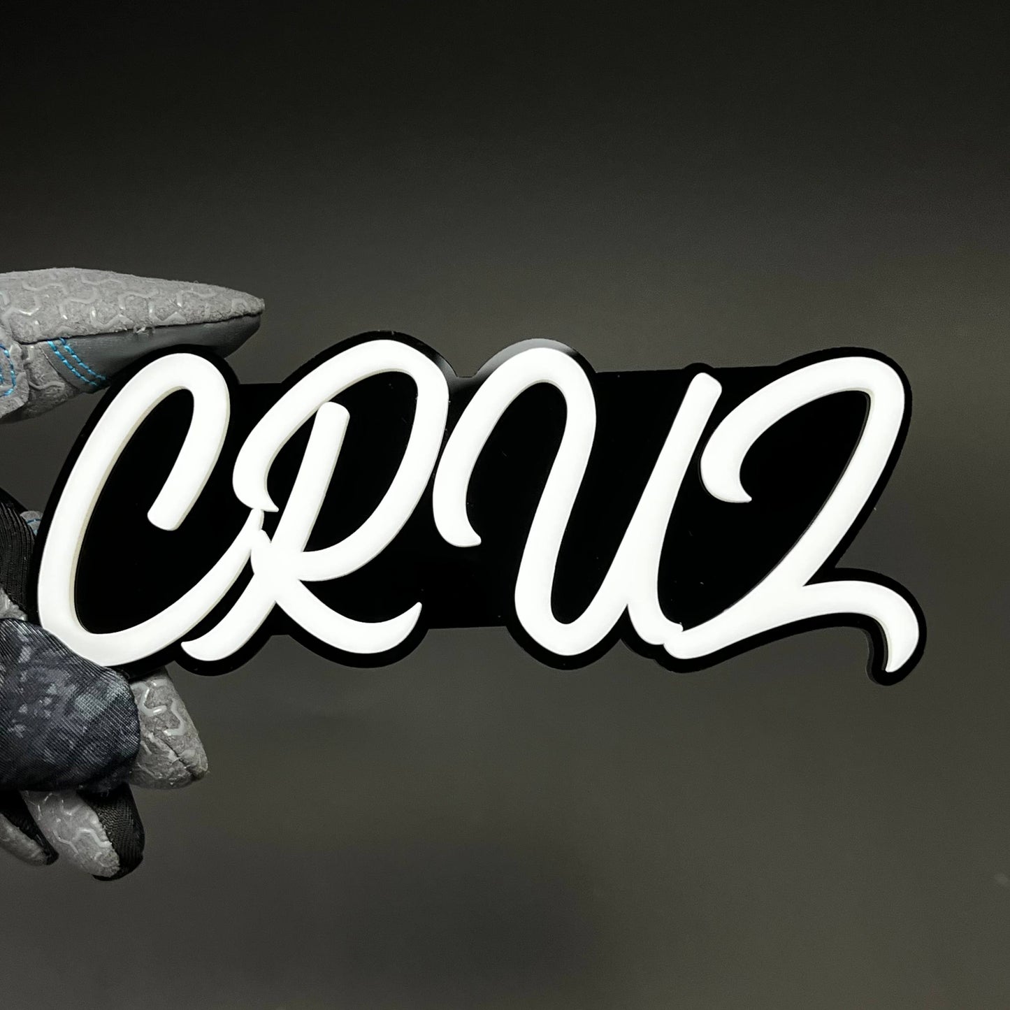 1PC CRUZ 3D Acrylic Badge - Car Truck Emblem Fender Tailgate Trunk Sticker