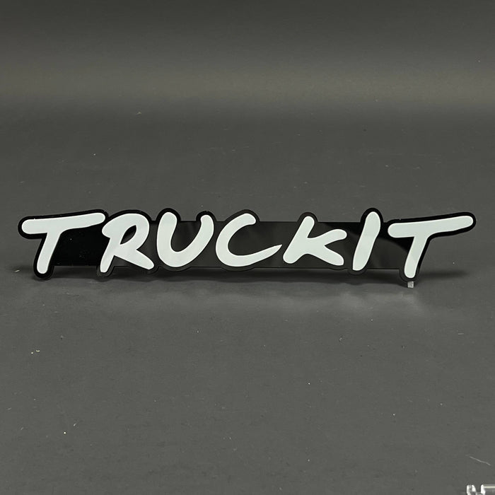 1PC TRUCKIT 3D Acrylic Badge - Car Truck Emblem Fender Tailgate Trunk Sticker