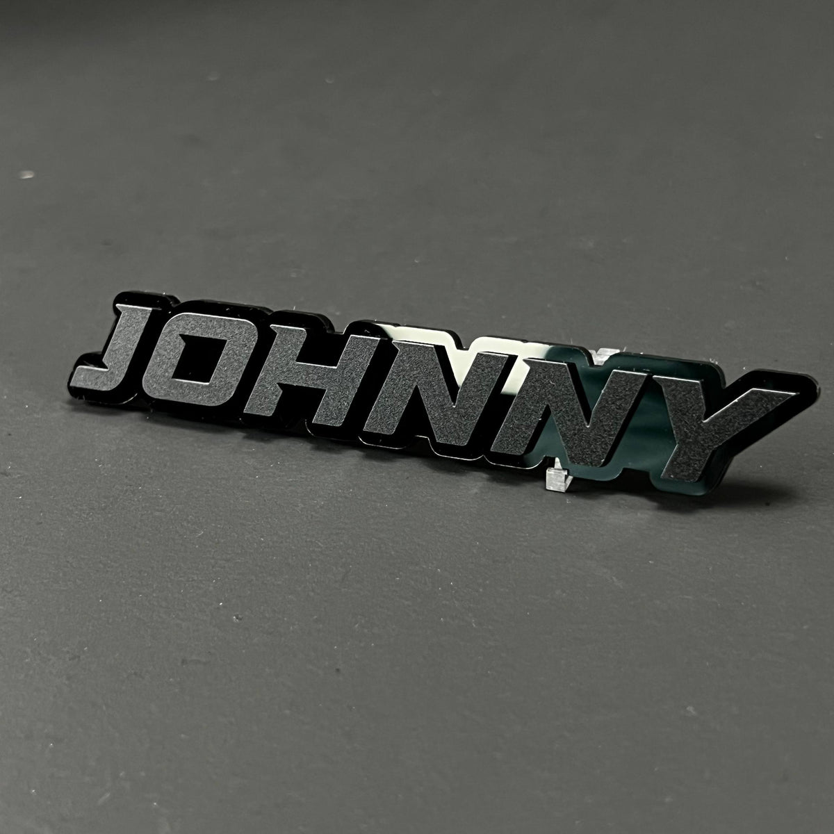 1PC JOHNNY 3D Acrylic Badge - Car Truck Emblem Fender Tailgate Trunk Sticker
