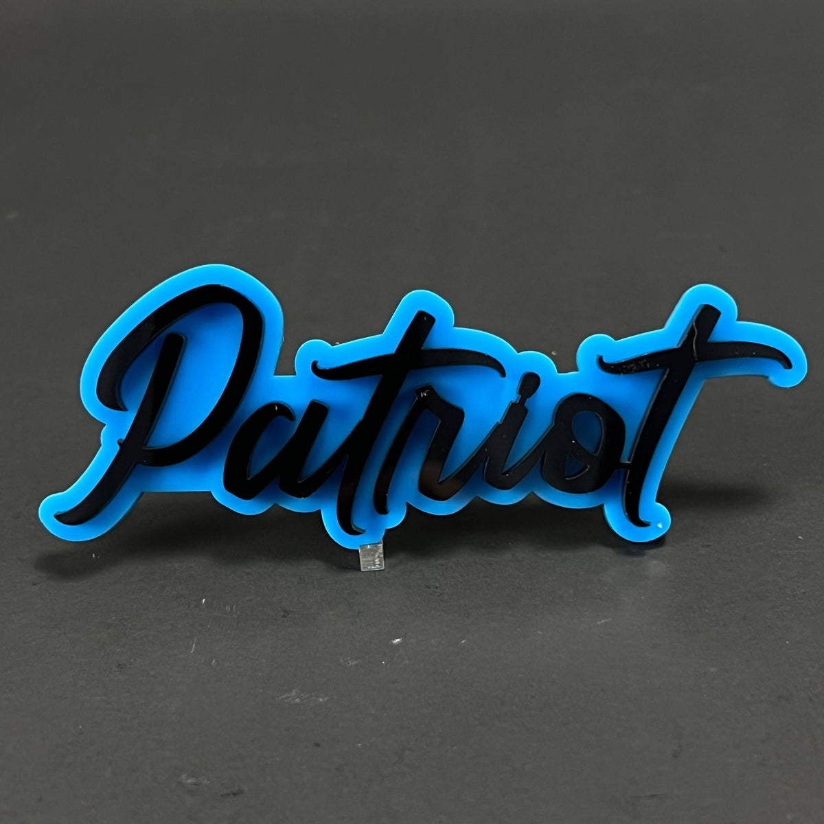 1PC Patriot 3D Acrylic Badge - Car Truck Emblem Fender Tailgate Trunk Sticker