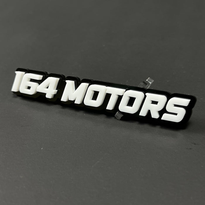 1PC 164 MOTORS 3D Acrylic Badge - Car Truck Emblem Fender Tailgate Trunk Sticker
