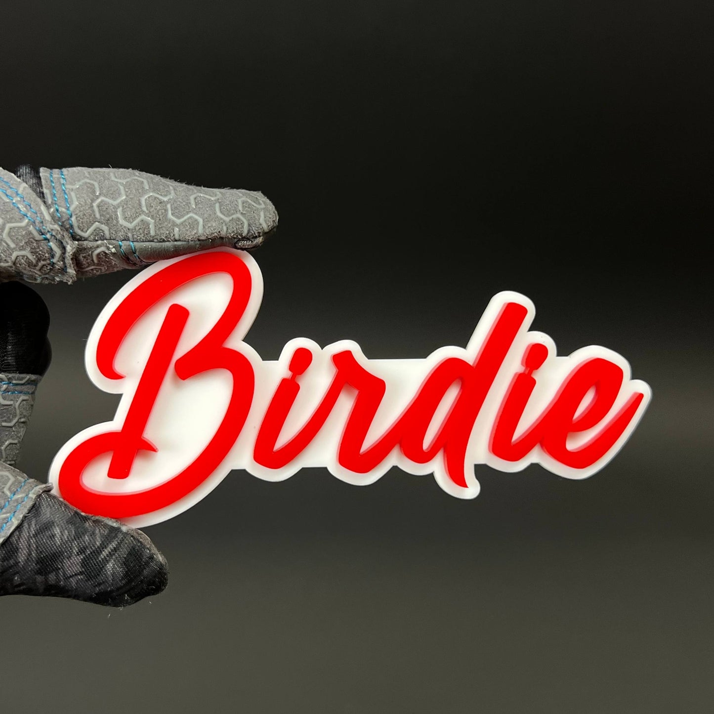 1PC Birdie 3D Acrylic Badge - Car Truck Emblem Fender Tailgate Trunk Sticker