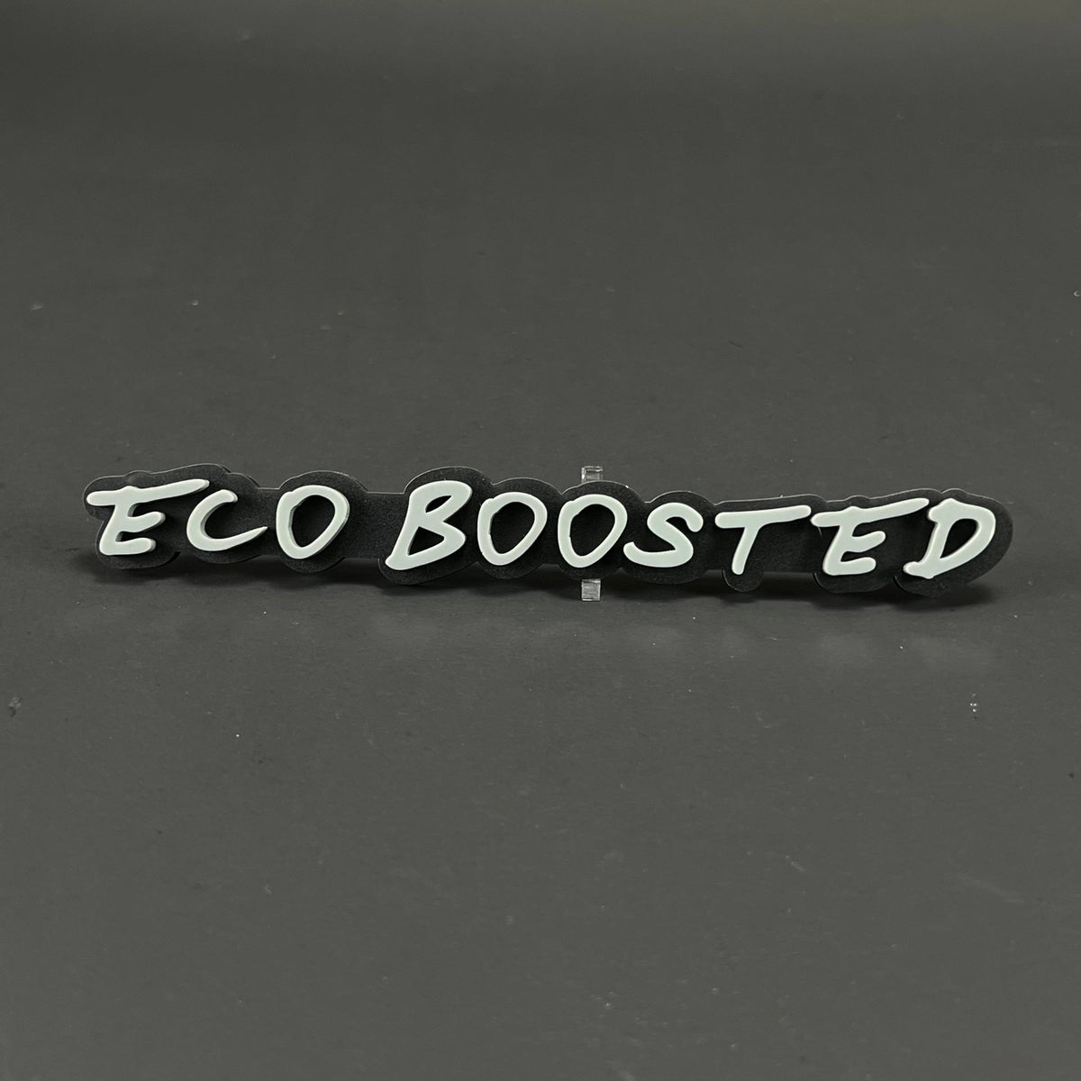 1PC ECO BOOSTED 3D Acrylic Badge - Car Truck Emblem Fender Sticker
