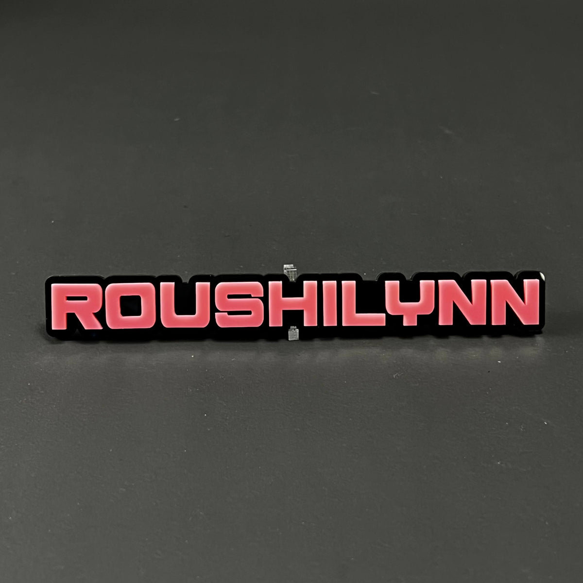 1PC ROUSHILYNN 3D Acrylic Badge - Car Truck Emblem Fender Tailgate Trunk Sticker