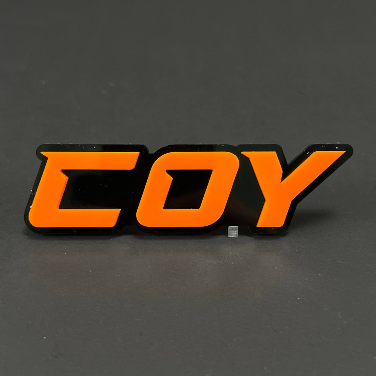1PC COY 3D Acrylic Badge - Car Truck Emblem Fender Tailgate Trunk Sticker