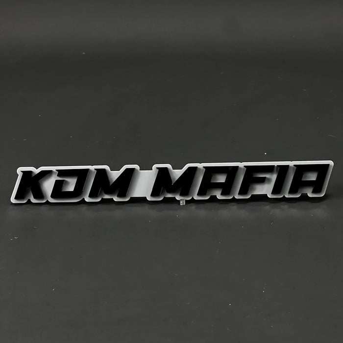1PC KDM MAFIA 3D Acrylic Badge - Car Truck Emblem Fender Tailgate Trunk Sticker