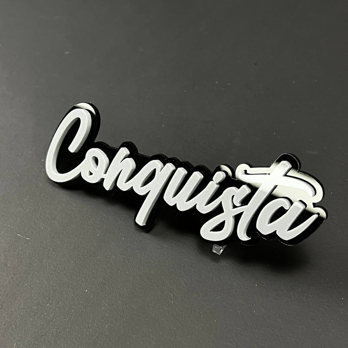1PC Conquista 3D Acrylic Badge - Car Truck Emblem Fender Tailgate Trunk Sticker