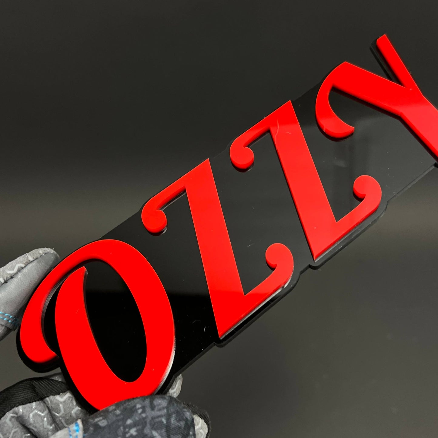 1PC OZZY 3D Acrylic Badge - Car Truck Emblem Fender Tailgate Trunk Sticker