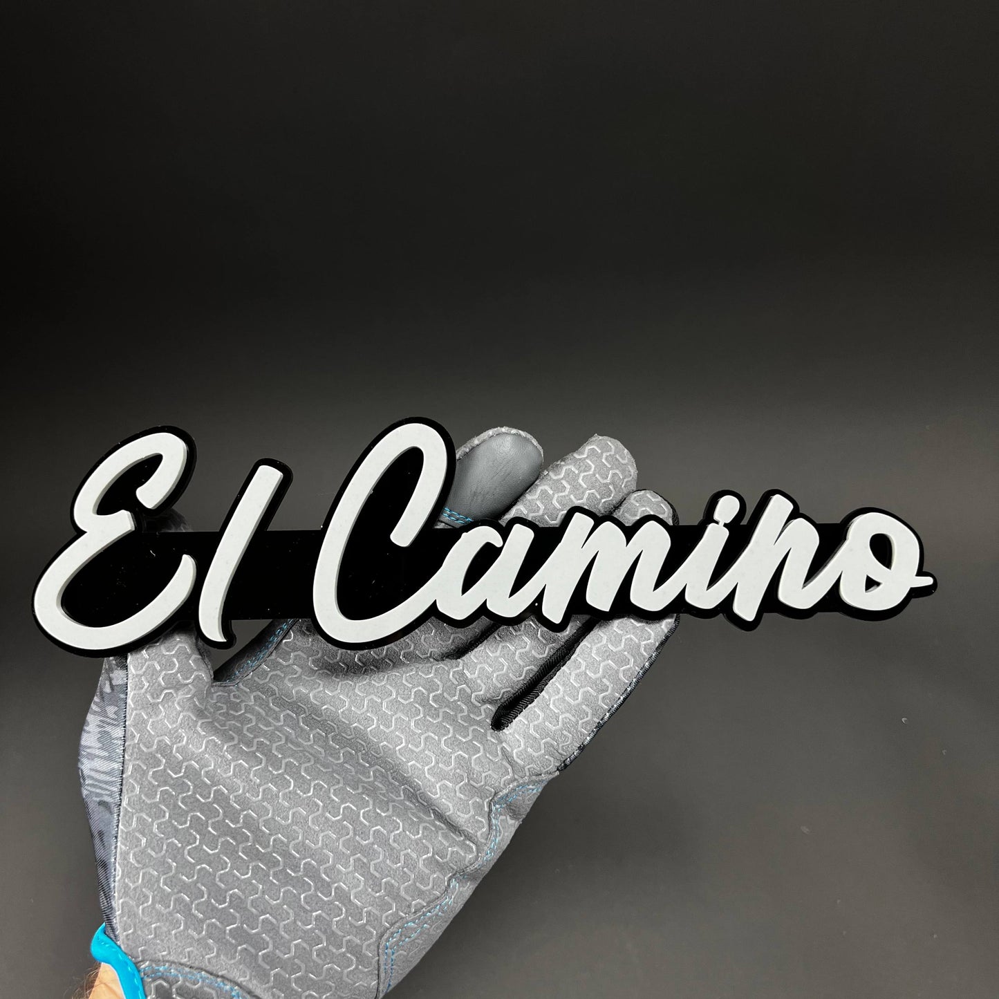 1PC El Camino 3D Acrylic Badge - Car Truck Emblem Fender Tailgate Trunk Sticker