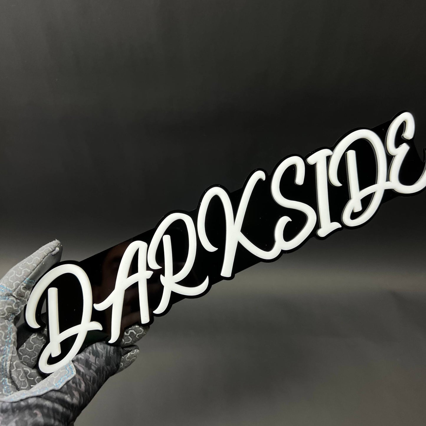 1PC DARKSIDE 3D Acrylic Badge - Car Truck Emblem Fender Tailgate Trunk Sticker