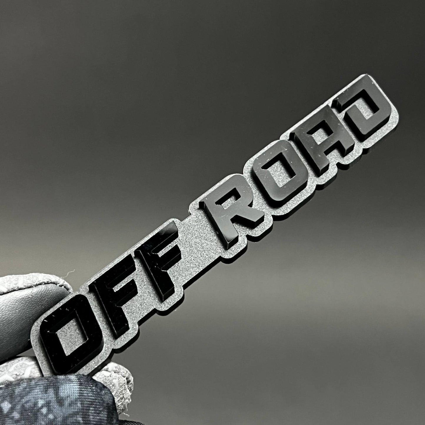 1PC OFF ROAD 3D Acrylic Badge - Car Truck Emblem Fender Tailgate Trunk Sticker