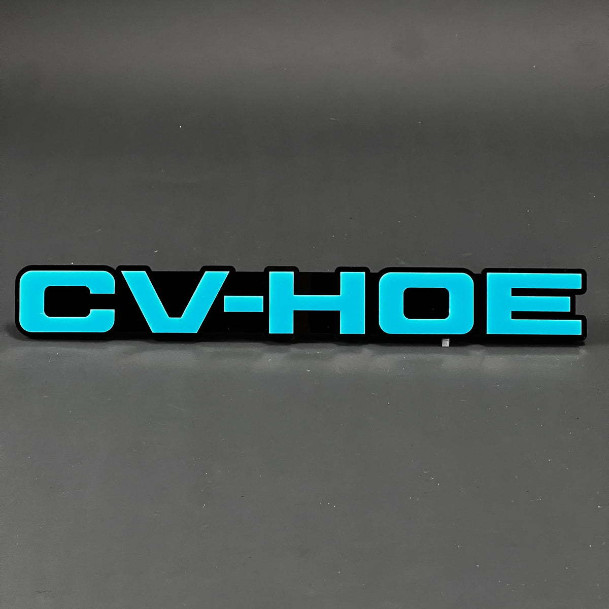 1PC CV-HOE 3D Acrylic Badge - Car Truck Emblem Fender Tailgate Trunk Sticker