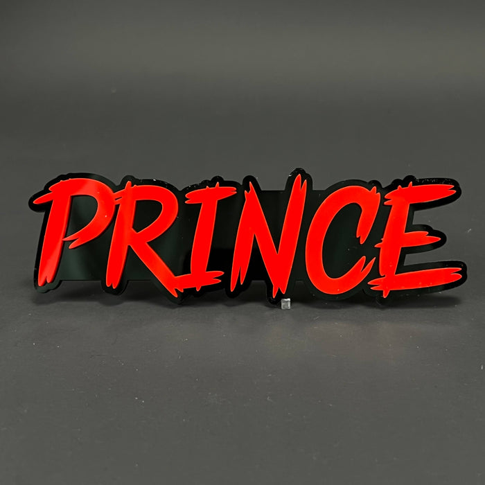 1PC PRINCE 3D Acrylic Badge - Car Truck Emblem Fender Tailgate Trunk Sticker
