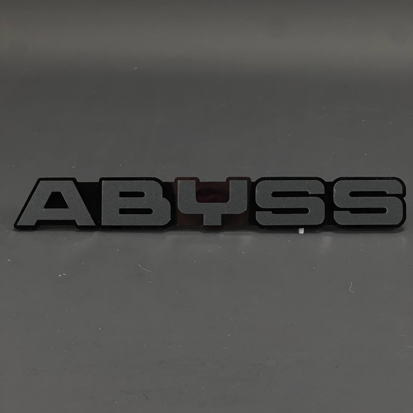 1PC ABYSS 3D Acrylic Badge - Car Truck Emblem Fender Tailgate Trunk Sticker