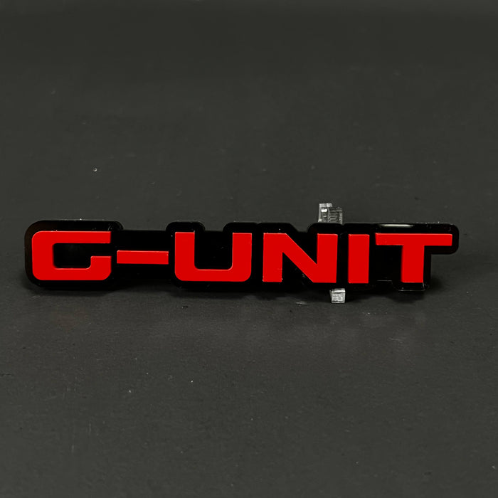 1PC G-UNIT 3D Acrylic Badge - Car Truck Emblem Fender Tailgate Trunk Sticker