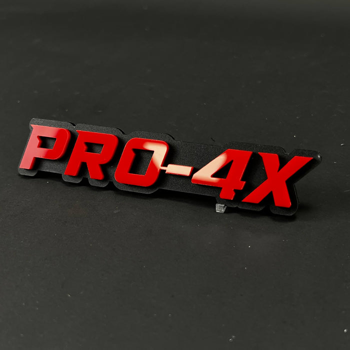 1PC PRO-4X 3D Acrylic Badge - Car Truck Emblem Fender Tailgate Trunk Sticker