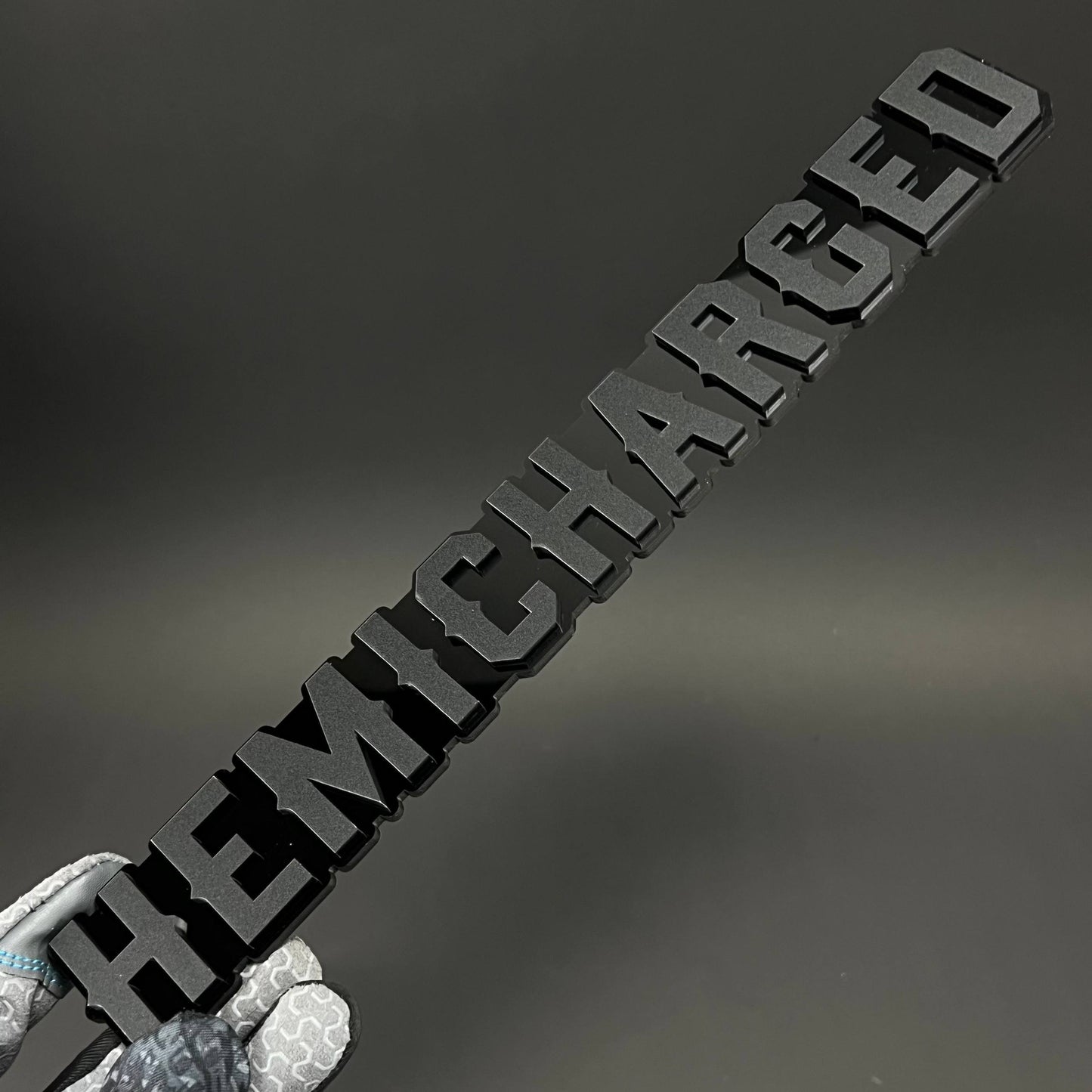 1PC HEMICHARGED 3D Acrylic Badge - Car Truck Emblem Fender Sticker