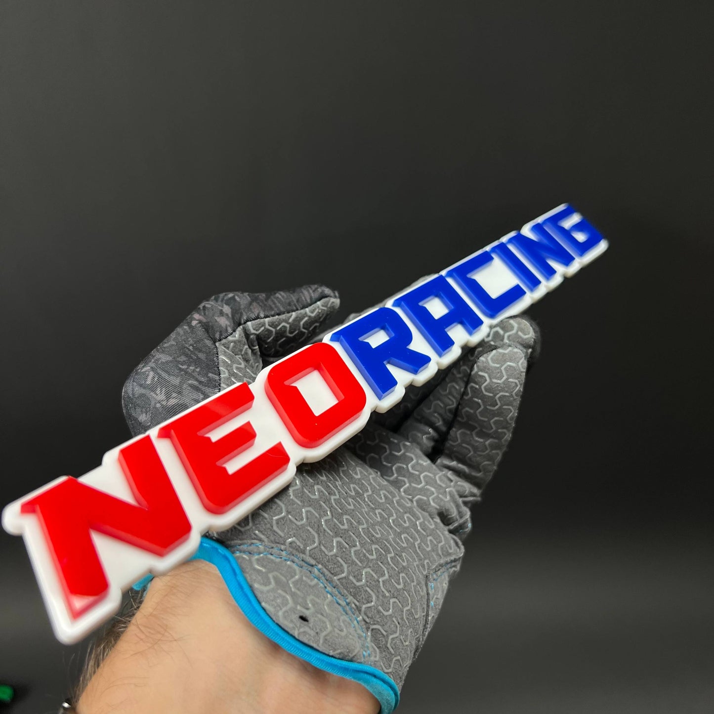 1PC NEORACING 3D Acrylic Badge - Car Truck Emblem Fender Tailgate Trunk Sticker