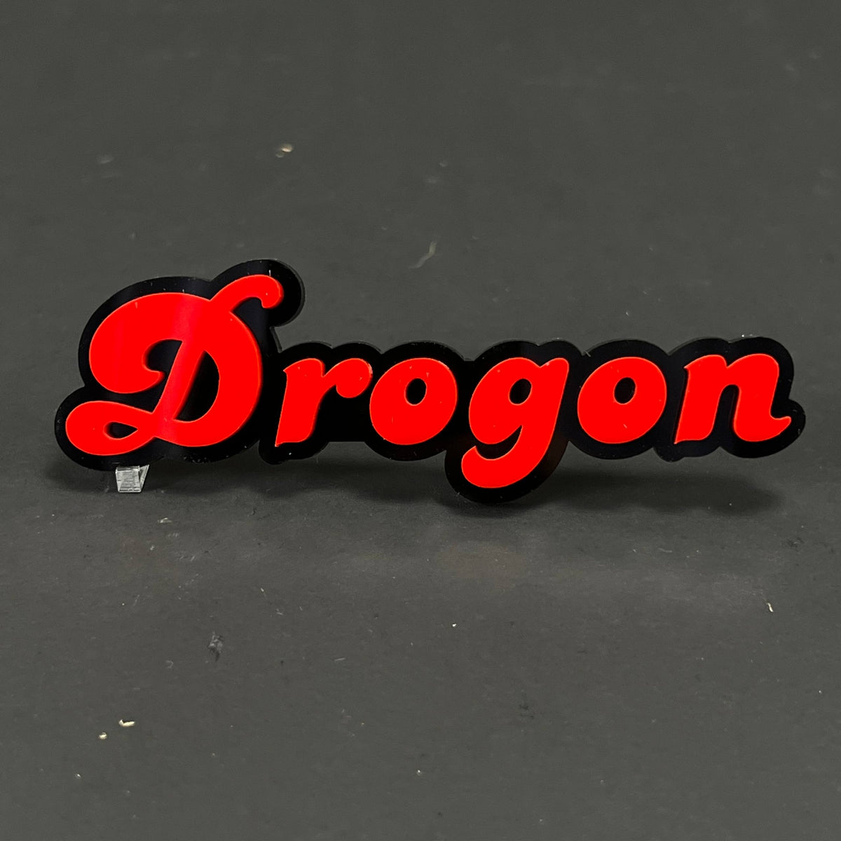 1PC Drogon 3D Acrylic Badge - Car Truck Emblem Fender Tailgate Trunk Sticker