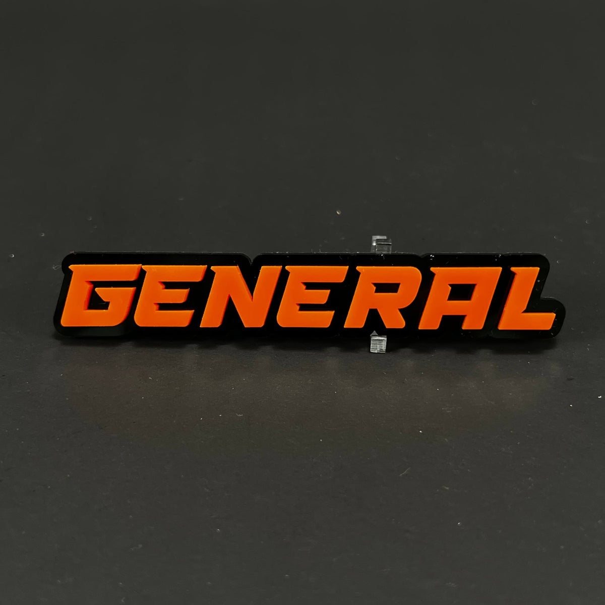 1PC GENERAL 3D Acrylic Badge - Car Truck Emblem Fender Tailgate Trunk Sticker