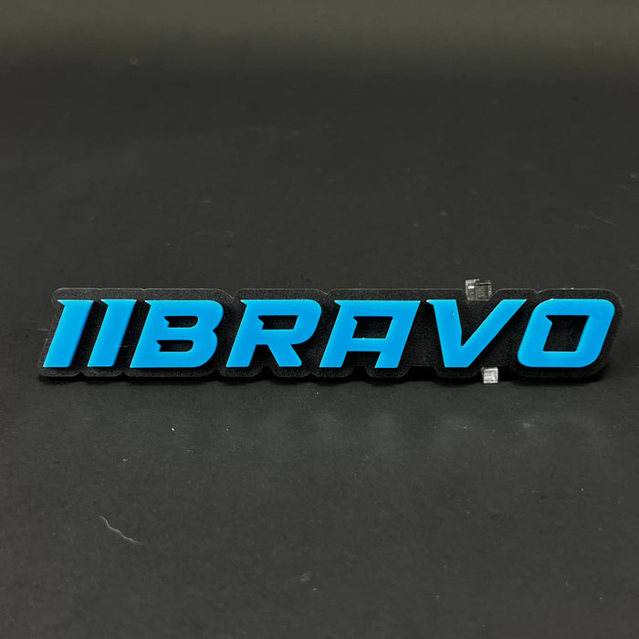 1PC IIBRAVO 3D Acrylic Badge - Car Truck Emblem Fender Tailgate Trunk Sticker