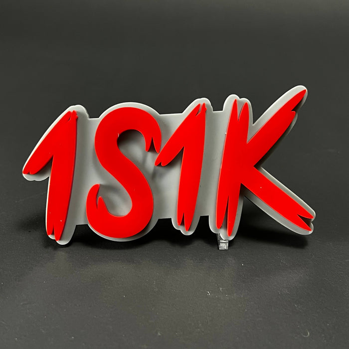 1PC 1S1K 3D Acrylic Badge - Car Truck Emblem Fender Tailgate Trunk Sticker