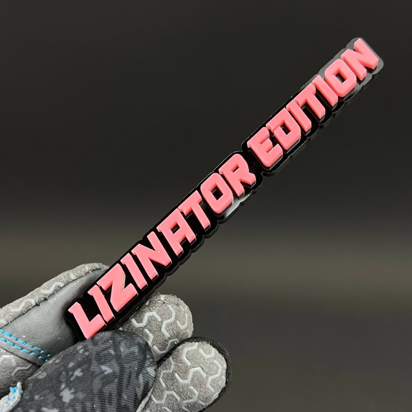 1PC LIZINATOR EDITION 3D Acrylic Badge - Car Truck Emblem Fender Sticker