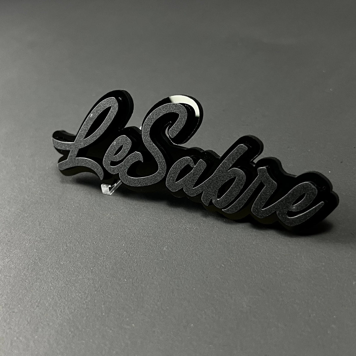 1PC LeSabre 3D Acrylic Badge - Car Truck Emblem Fender Tailgate Trunk Sticker