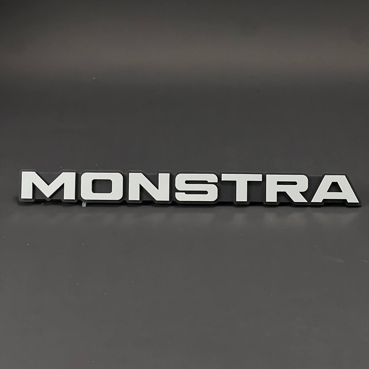 1PC MONSTRA 3D Acrylic Badge - Car Truck Emblem Fender Tailgate Trunk Sticker