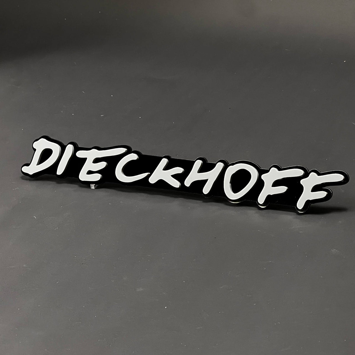 1PC DIECKHOFF 3D Acrylic Badge - Car Truck Emblem Fender Tailgate Trunk Sticker