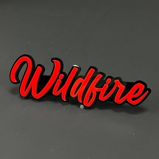 1PC Wildfire 3D Acrylic Badge - Car Truck Emblem Fender Tailgate Trunk Sticker