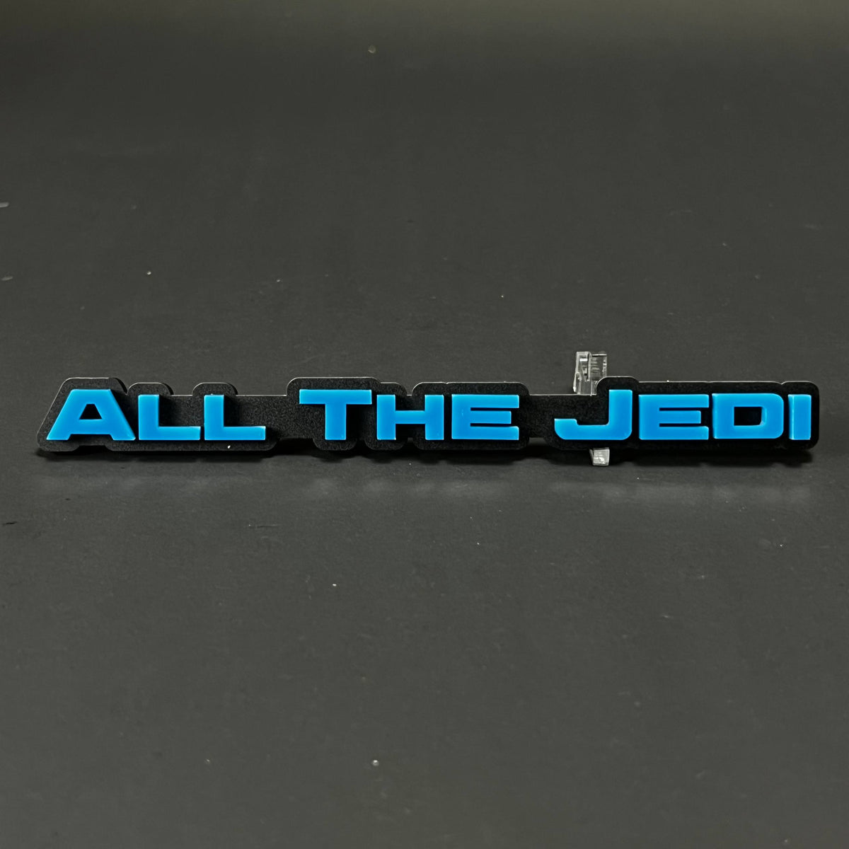1PC ALL THE JEDI 3D Acrylic Badge - Car Truck Emblem Fender Sticker