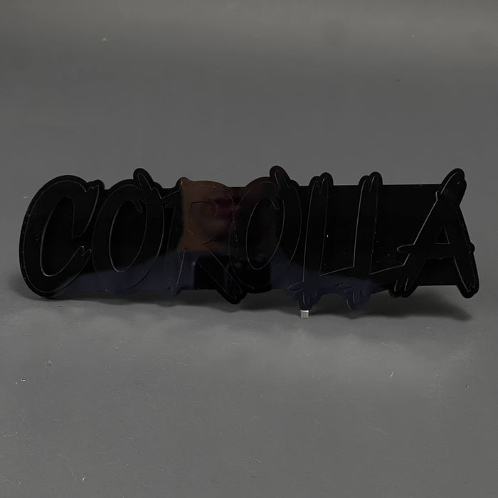 1PC COROLLA 3D Acrylic Badge - Car Truck Emblem Fender Tailgate Trunk Sticker