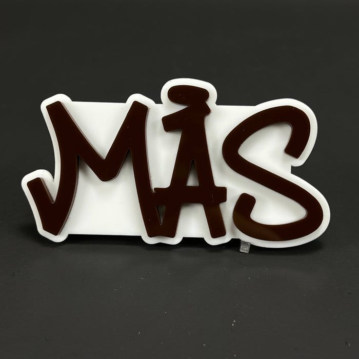 1PC MAS 3D Acrylic Badge - Car Truck Emblem Fender Tailgate Trunk Sticker
