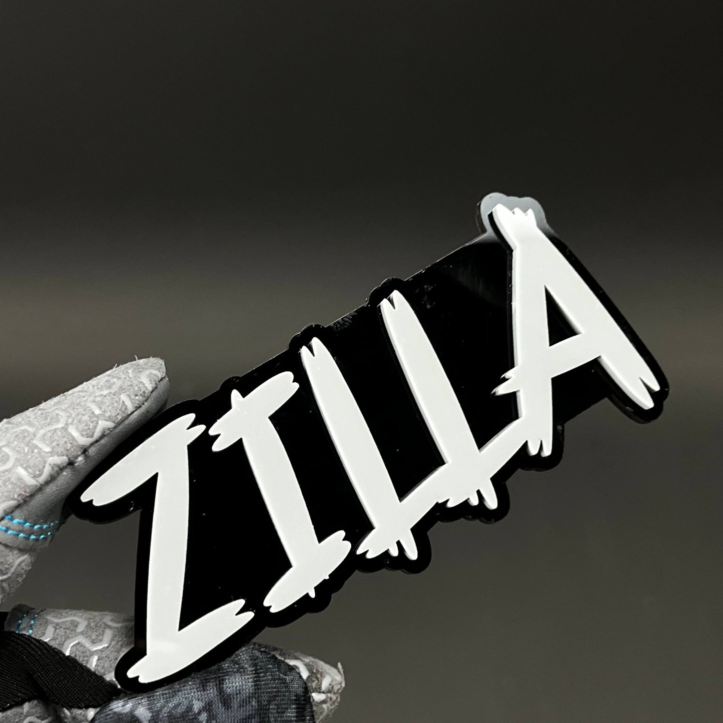 1PC ZILLA 3D Acrylic Badge - Car Truck Emblem Fender Tailgate Trunk Sticker