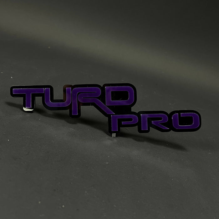 1PC TURD PRO 3D Acrylic Badge - Car Truck Emblem Fender Tailgate Trunk Sticker