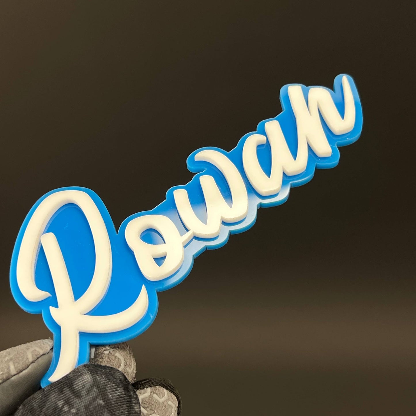 1PC Rowan 3D Acrylic Badge - Car Truck Emblem Fender Tailgate Trunk Sticker