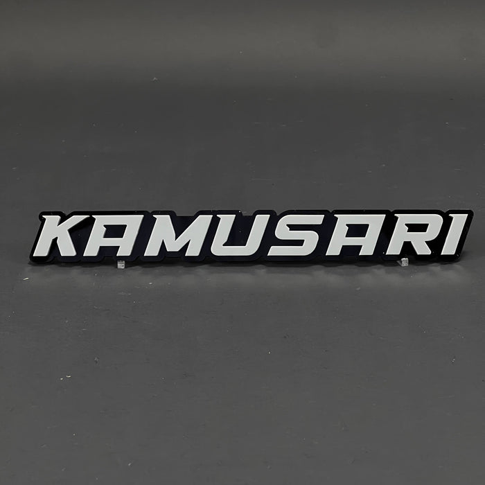 1PC KAMUSARI 3D Acrylic Badge - Car Truck Emblem Fender Tailgate Trunk Sticker